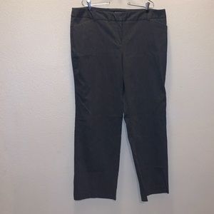 George gray petite stretchy dress  pants